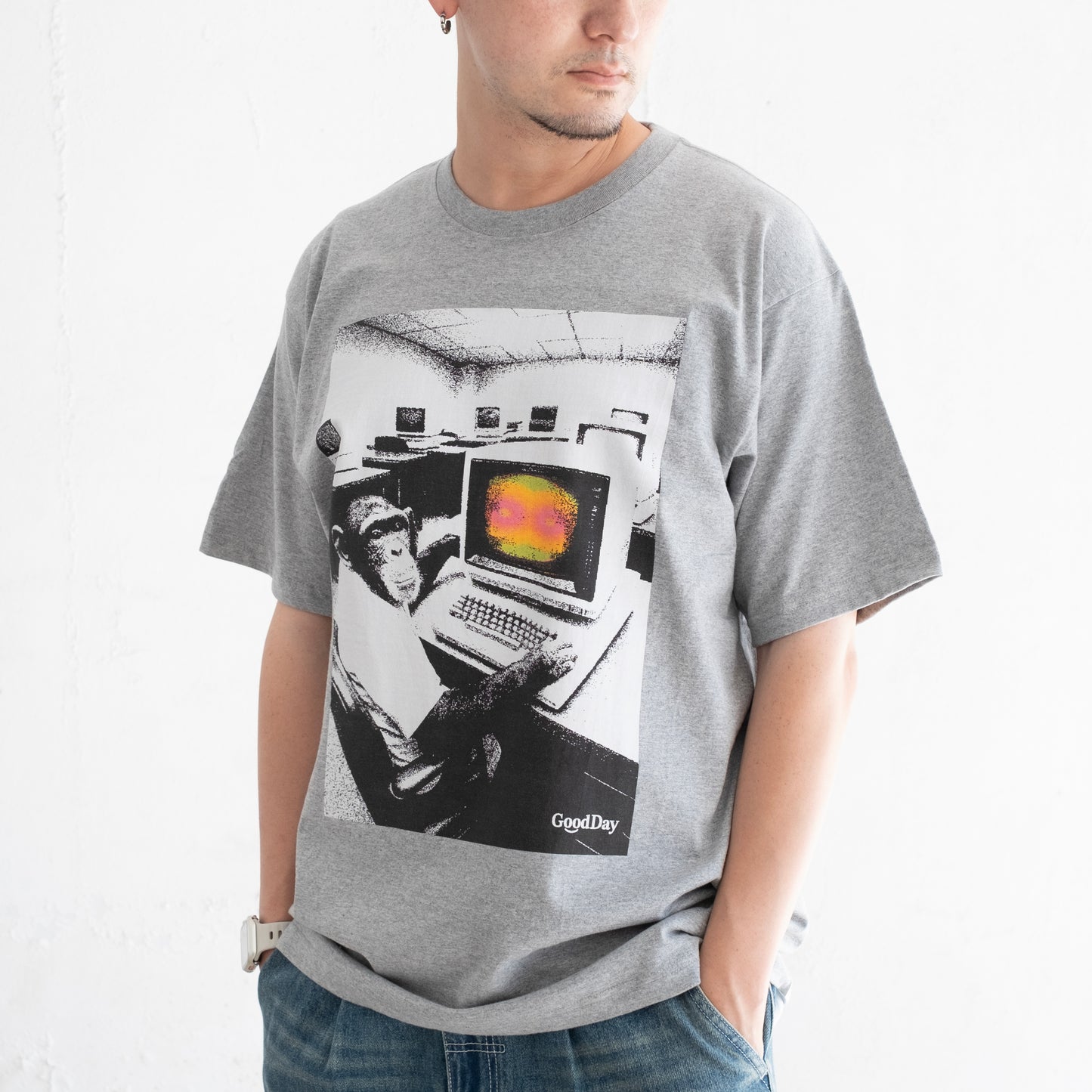 (ZT1753) Dizzy Work Graphic Tee