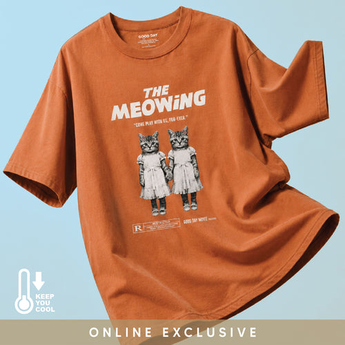 (ZT1900) The Meowing Cats Cool Touch Tee