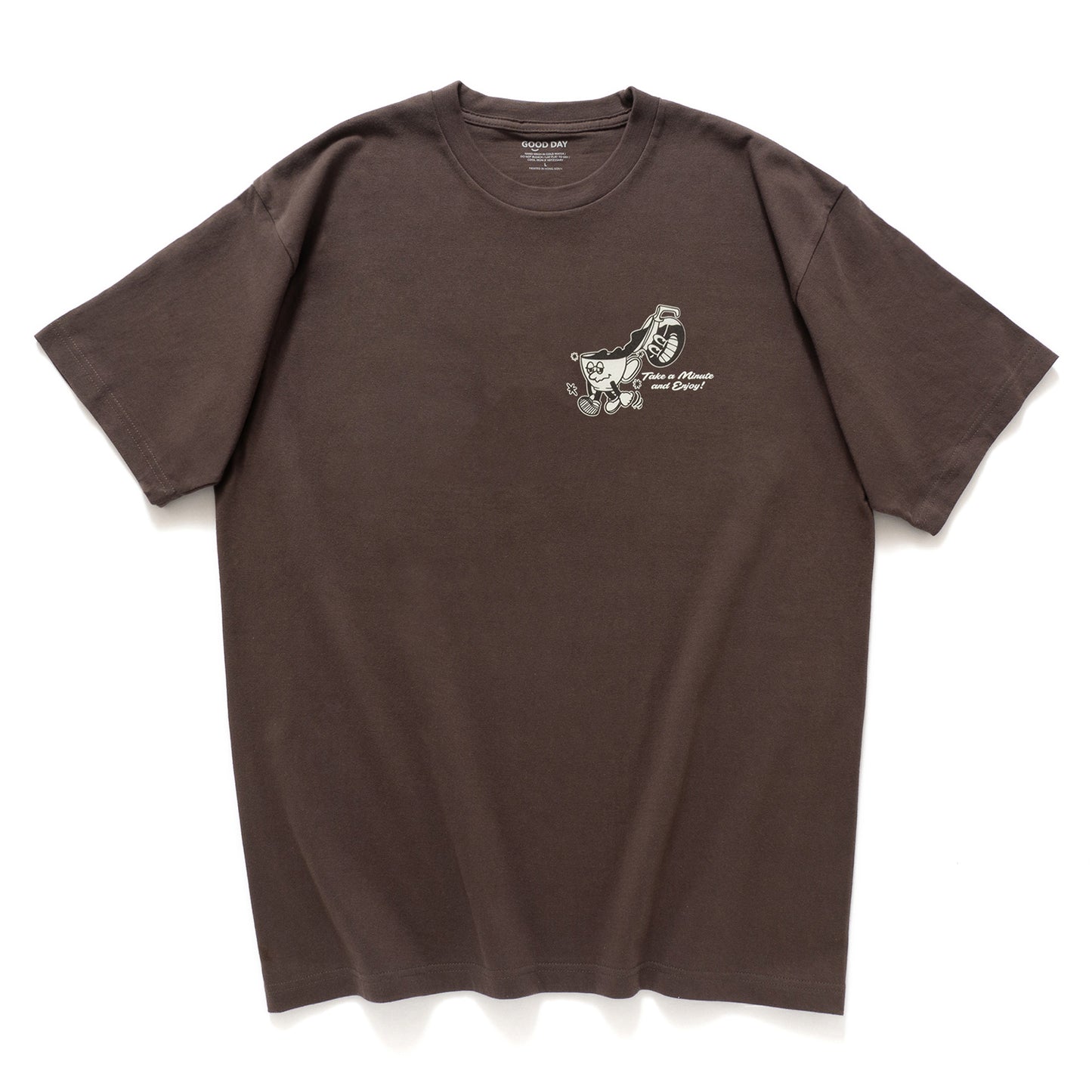 (ZT1755) Coffee Power Graphic Tee