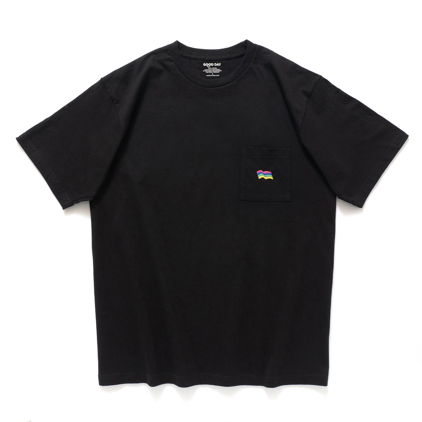 (ZT1960) Flag Embroidery Pocket Tee (Online Exclusive)