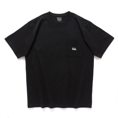 (ZT1960) Flag Embroidery Pocket Tee (Online Exclusive)