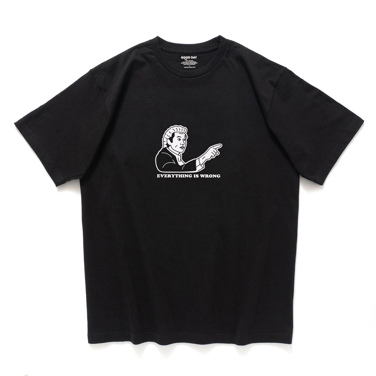 (ZT1986) Everything is Wrong 圖案 Tee