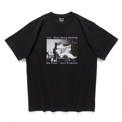(ZT1977) Zero Progress Cat Photoprint Tee