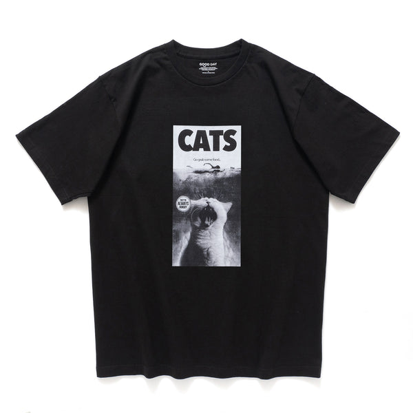 (ZT662) Hungry Cats Graphic Tee
