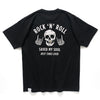 (ZT1908) Gold Teeth Rock 'N' Roll Graphic Tee