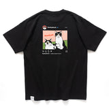(ZT1867) Good Job Cat IG Graphic Tee