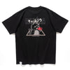 (ZT1857) Catzilla Embroidery Graphic Tee