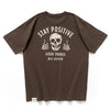 (ZT1907) Gold Teeth Stay Positive Graphic Tee