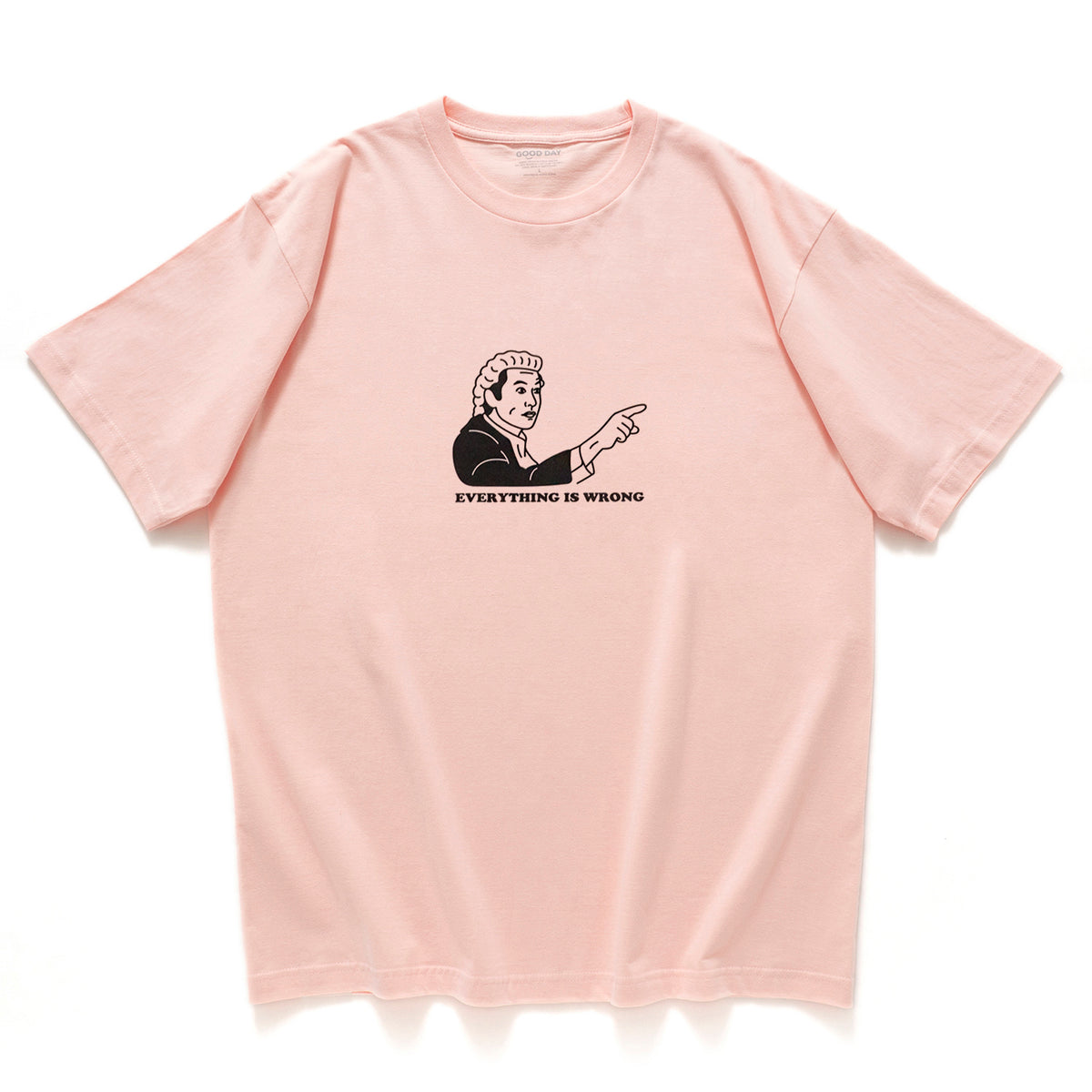 (ZT1986) Everything is Wrong 圖案 Tee