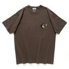 (ZT1810) Vinyl Record Embroidery Tee