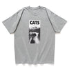 (ZT662) Hungry Cats Graphic Tee