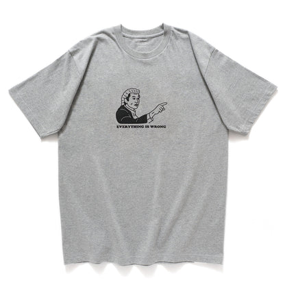 (ZT1986) Everything is Wrong 圖案 Tee