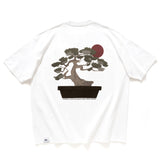 (ZT1158) Japanese Bonsai Patchwork Graphic Tee