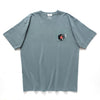(ZT1810) Vinyl Record Embroidery Tee