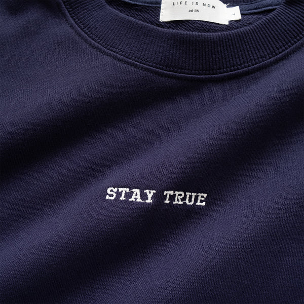 (ZW424) Fake Layer Embroidery Sweater