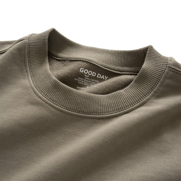 (ZW433) Wet Floor Sign Embroidery Sweater