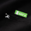 (ZW434) Exit Sign Embroidery Sweater