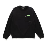 (ZW434) Exit Sign Embroidery Sweater