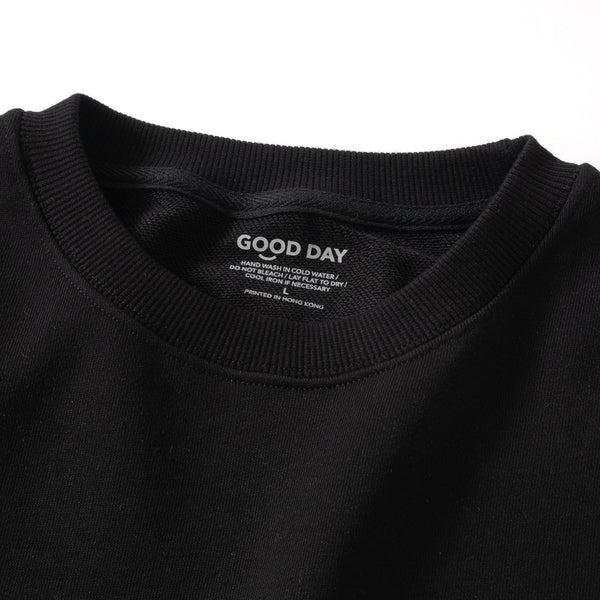 (ZW434) Exit Sign Embroidery Sweater
