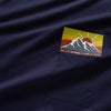 (ZW435) Landscape Embroidery Pocket Sweater