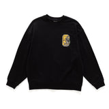 (ZW437) Canned Cat Graphic Pocket Sweater