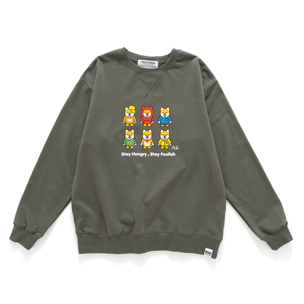 (ZW441) Stay Hungry Graphic Sweater