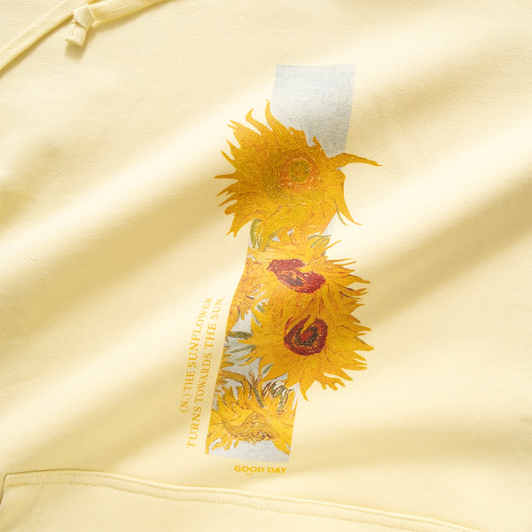 (ZW458) Sunflowers Graphic Hoodie