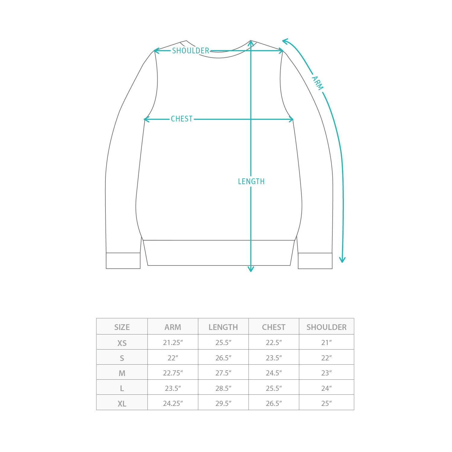 (SW514) Washed Tribal Pattern Sweater Size Chart