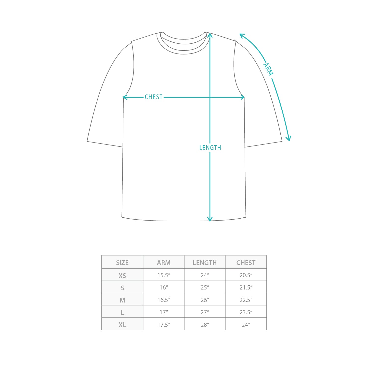 (TP1923) Nevermind Washed Sweat Tee Size Chart
