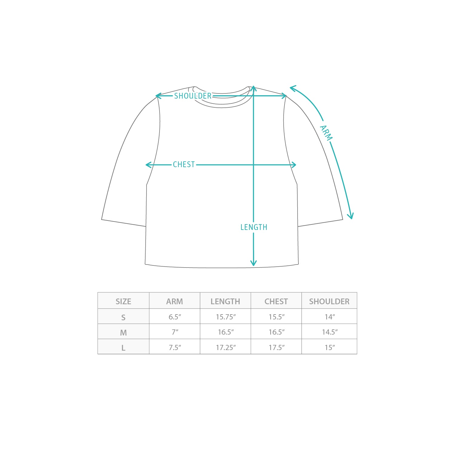 (ZT1780) Summoning Graphic Cropped Tee Size Chart
