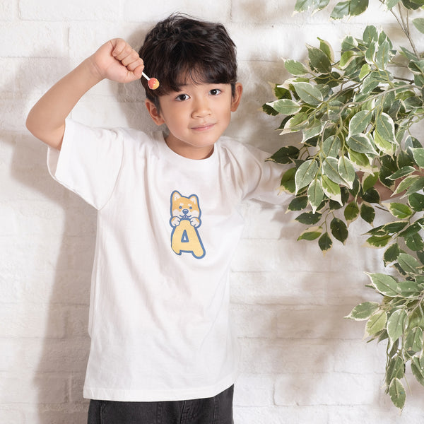 (EMT085) Kids Make Your Own PJai Peeking Graphic Tee