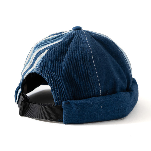 (AH238) Indigo Miki Hat