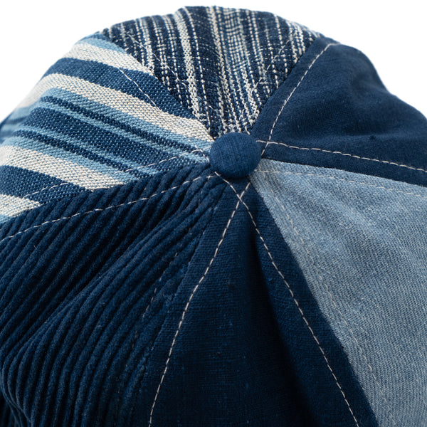 (AH238) Indigo Miki Hat