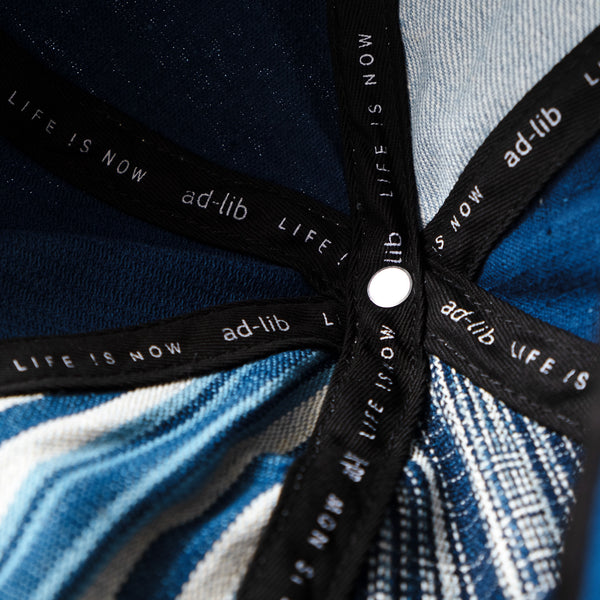 (AH238) Indigo Miki Hat