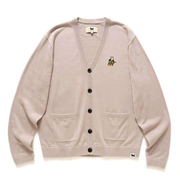 (CD082) Graphic Embroidery Cardigan