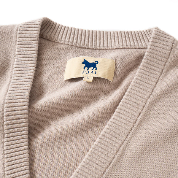 (CD082) Graphic Embroidery Cardigan