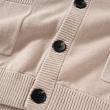 (CD082) Graphic Embroidery Cardigan