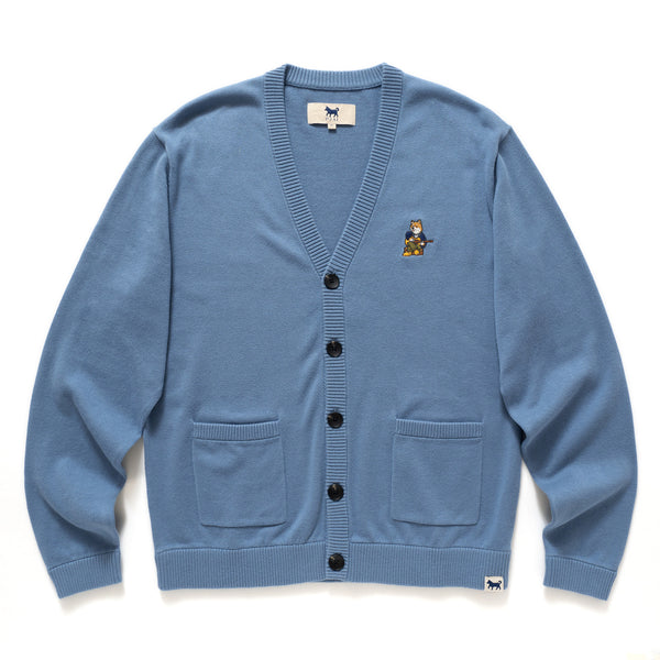 (CD082) Graphic Embroidery Cardigan