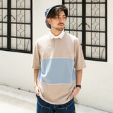 (YT600) Panel Polo Tee