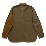 (YJ306) Patchwork Mandarin Jacket