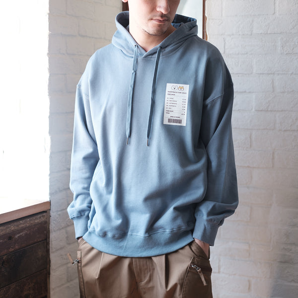 (EX411) Receipt Graphic Print Hoodie
