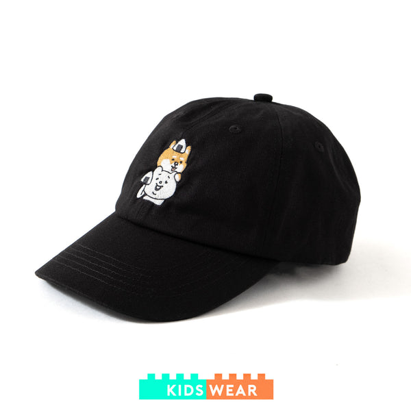 (EX416) Kids Onigiri Graphic Embroidery Cap