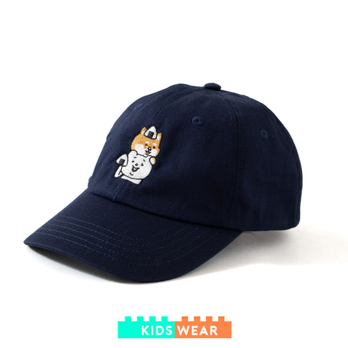 (EX416) Kids Onigiri Graphic Embroidery Cap