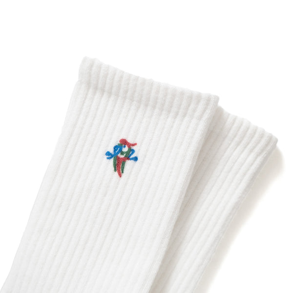 (ZA083) Mahjong Sparrow Graphic Socks