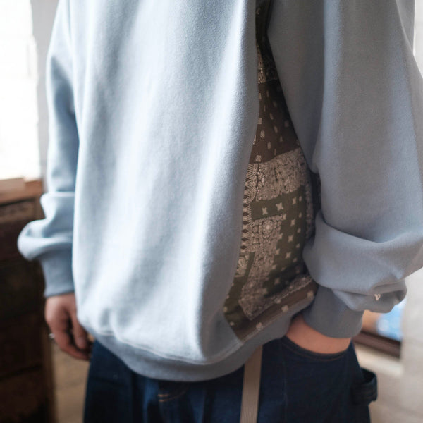 (YW342) Paisley Side Trim Sweater