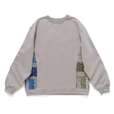 (YW342) Paisley Side Trim Sweater