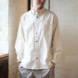 (YS251) Corduroy Colour Button Shirt