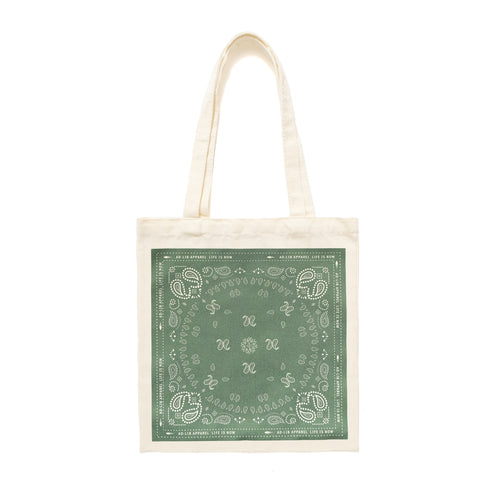 (YB411) Paisley Graphic Tote Bag