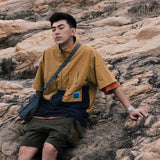 (YT985) Mid Collar Outdoor Tech Pullover