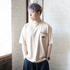 (ZT1034) Grocery Store Graphic Pocket Tee